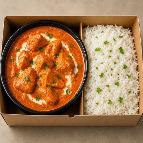 Butter Chicken with Rice